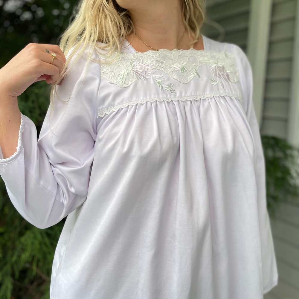 Vintage 90s Lavender Nightgown